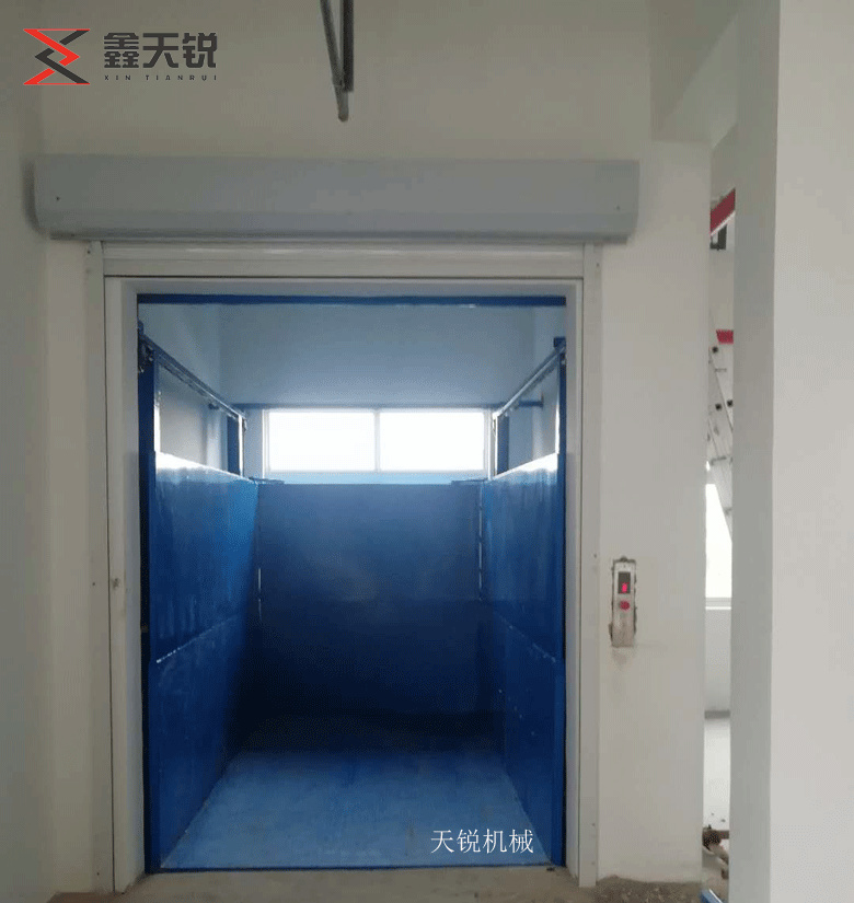鸡西上货专用导轨式升降货梯