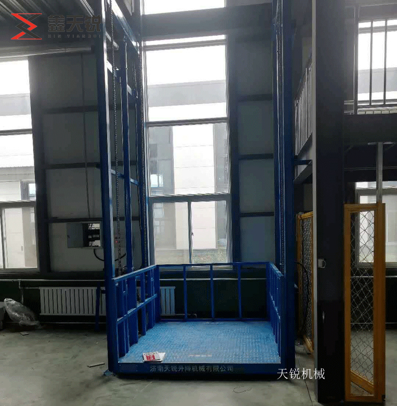 鸡西导轨式升降机验收合格